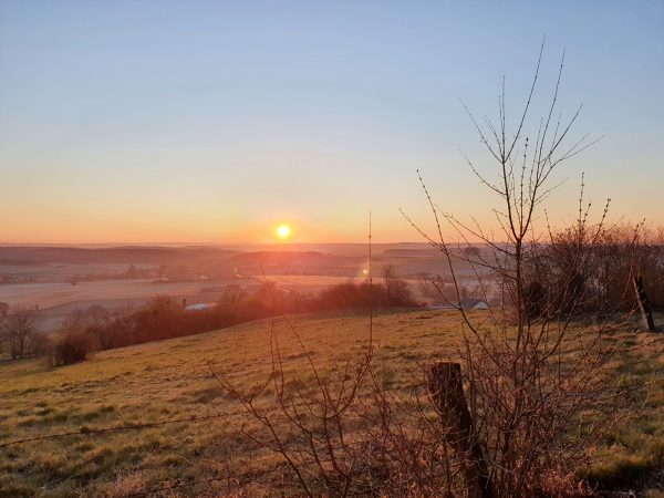 Sonnenaufgang auf dem Himmelsberg