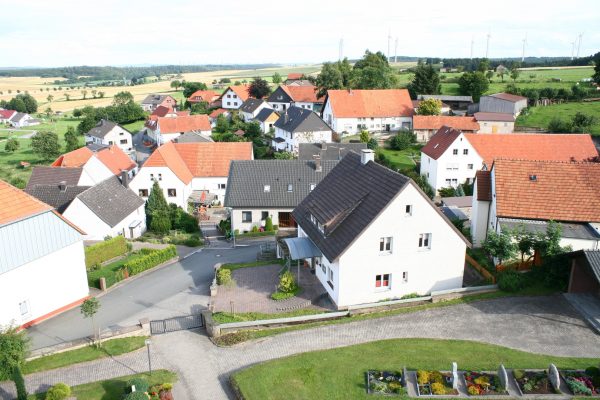 Blick vom Kirchturm nach Süden
