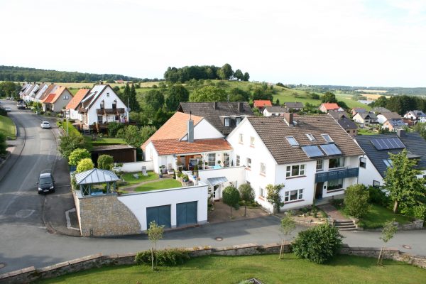 Blick vom Kirchturm nach Nordosten