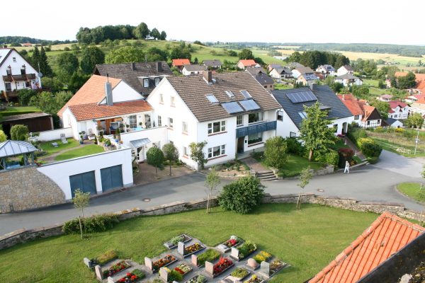 Blick vom Kirchturm nach Nordosten
