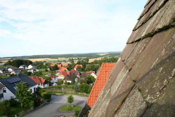 Blick vom Kirchturm nach Osten