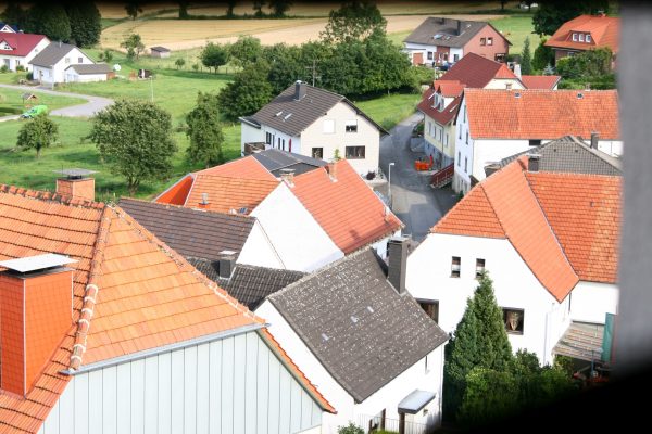 Blick vom Kirchturm nach Süden