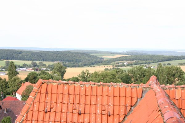 Blick vom Kirchturm nach Osten